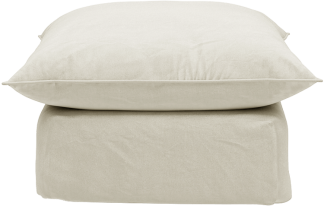 Maker&Son footstool, marnie piped edge with long skirt