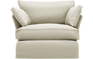 Maker&Son Armchair, Otter box edge, long skirt