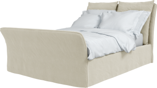 Maker&Son Bed King Marnie Piped Edge Sunstone Beige