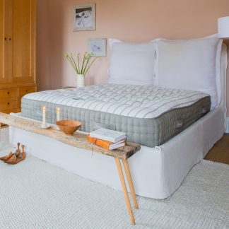 Maker and Son luxury hand made, natural pocket sprung mattress.