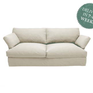 Bespoke Otter Sofa | Oat Beige Brushed Cotton